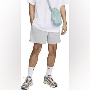Nike club mesh shorts grey size S